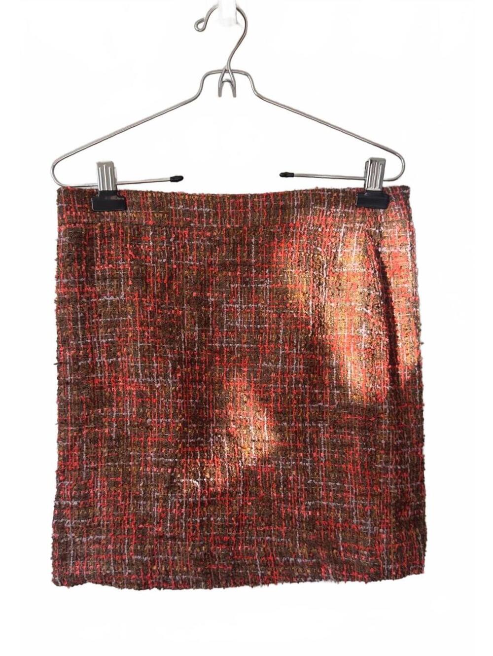 J.Crew No. 2 Pencil Skirt | Harvest Tweed Boucle | Brown Coral | Size 6 | NWOT